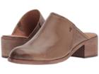 Frye Claire Mule (stone Waxed Full Veg) Women's Clog/mule Shoes
