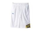 Under Armour Kids Steph Curry 30 Shorts (big Kids) (white/green Typhoon/royal) Boy's Shorts