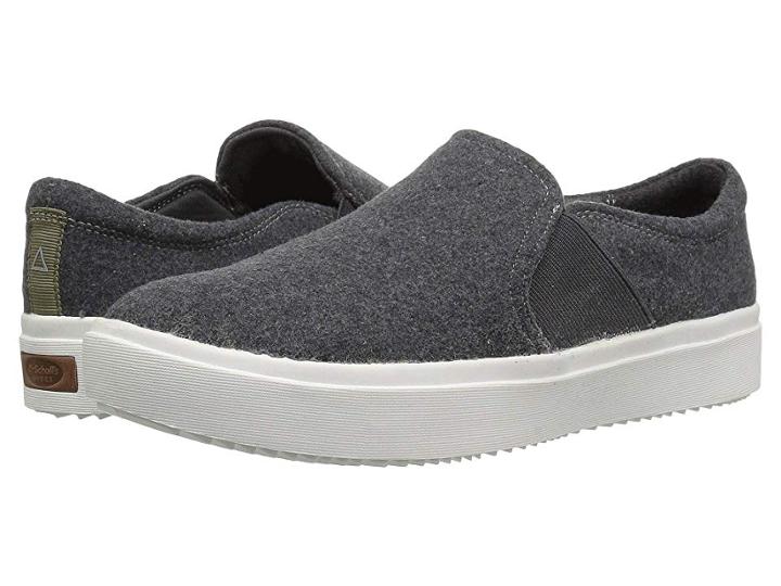 Dr. Scholl's Wander Up (charcoal Flannel) Women's Shoes