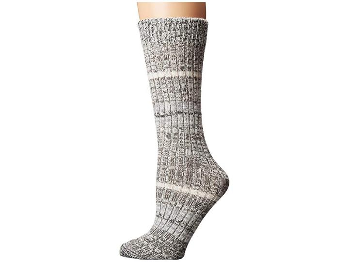 Wigwam Mingle (black) Women's Crew Cut Socks Shoes