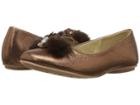 Kensie Girl Kids Fuzzy Toe Flat (little Kid/big Kid) (bronze) Girls Shoes