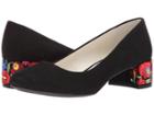 Anne Klein Hanlin (black Suede) Women's 1-2 Inch Heel Shoes