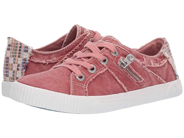 Blowfish Fruit (rose Clay Hipster Smoked Canvas) Women's Lace Up Casual Shoes