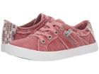 Blowfish Fruit (rose Clay Hipster Smoked Canvas) Women's Lace Up Casual Shoes