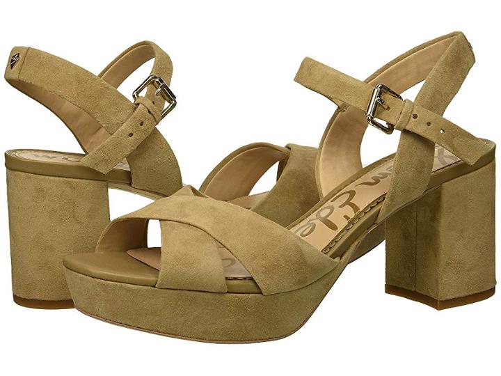 Sam Edelman Jolene (oatmeal Kid Suede Leather) Women's Shoes