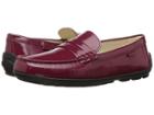 Geox Kids Jr Fast Girl 1 (little Kid) (burgundy) Girl's Shoes