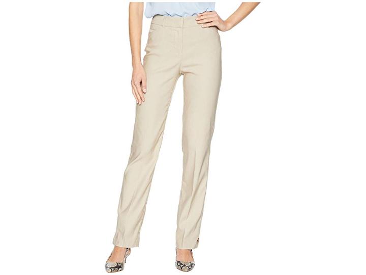 Tribal Century Stretch Straight Fit Trousers (pebble) Women's Casual Pants