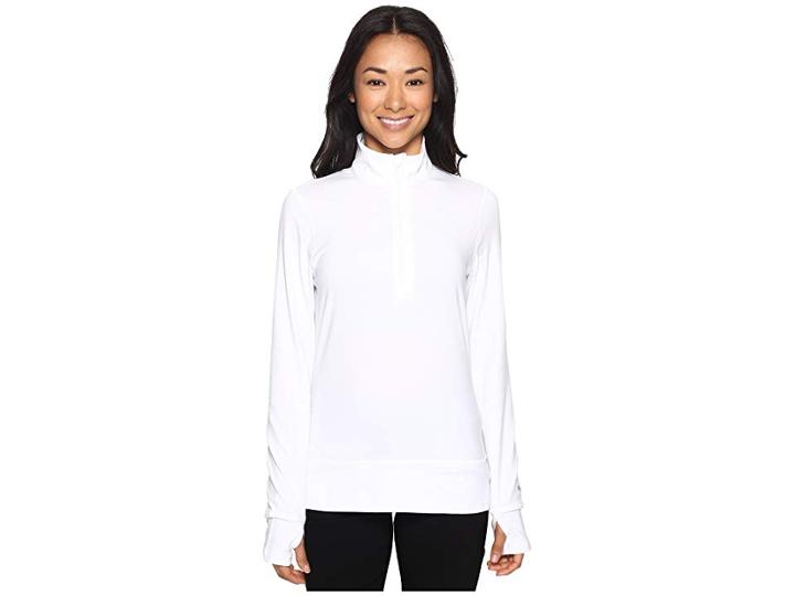 Puma Golf 1/4 Zip Popover (bright White) Women's Sweater