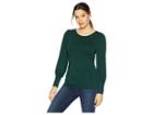 Vince Camuto Bubble Long Sleeve Top (hunter) Women's Clothing