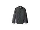 Calvin Klein Kids Box Geo Printed Shirt (big Kids) (black) Boy's Clothing