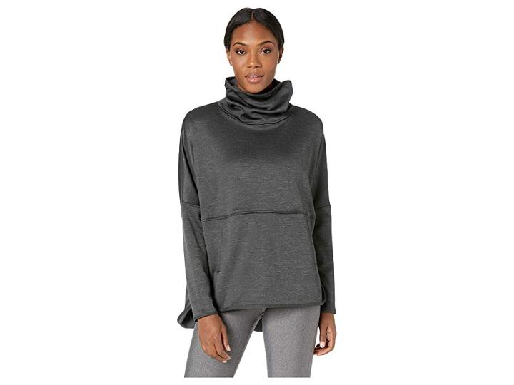 The North Face Cozy Slacker Poncho (tnf Dark Grey Heather) Women's Coat