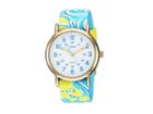 Timex Style Weekender Slip-thru (white/turquoise 1) Watches
