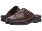 Clarks Patty Nell (dark Brown Leather) Women's Clog Shoes