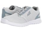Avia Avi-solstice (white/cool Mist Grey/saber Blue) Women's Shoes