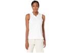 Nike Golf Dry Polo Sleeveless Spring Print (white/white) Women's Sleeveless