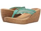 Sbicca Vilana (turquoise) Women's Shoes