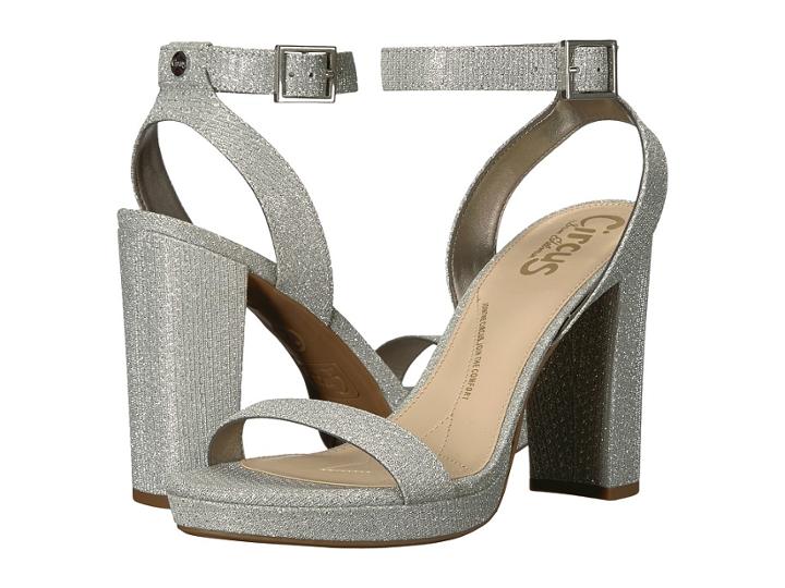 Circus By Sam Edelman Annette (silver Petillant Mesh) Women's Shoes