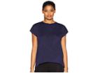 Brooks Array Short Sleeve Shirt (navy Eclipse Jacquard) Women's T Shirt