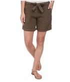 Sanctuary Sash Shorts (brown Olive) Women's Shorts