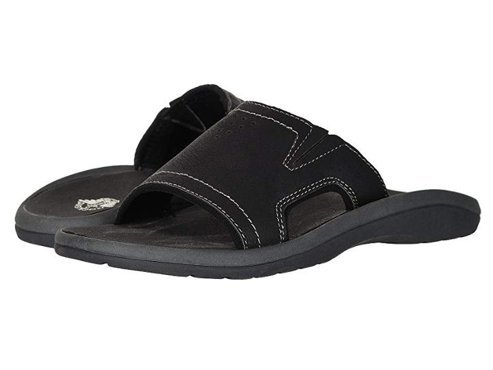 Dockers Landing (black Distressed) Men's Sandals