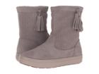 Crocs Lodgepoint Suede Pull-on Boot (mushroom) Women's Pull-on Boots