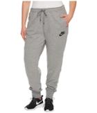 Nike Sportswear Regular Pant (size 1x-3x) (carbon Heather/cool Grey/black) Women's Casual Pants