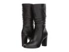 Anne Klein Nysha (black Leather) Women's Pull-on Boots