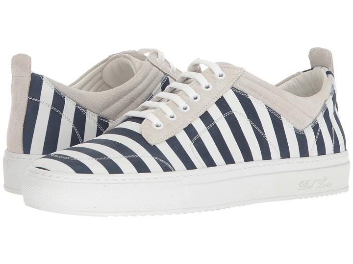 Del Toro Low Top Boxing Sneaker (blue/white) Men's Lace Up Casual Shoes