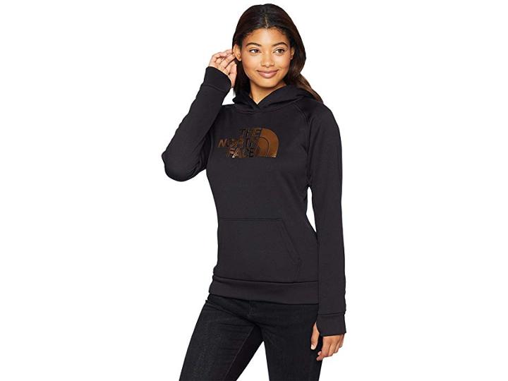 The North Face Fave 1/2 Dome Pullover 2.0 (tnf Black/metallic Copper) Women's Sweatshirt