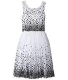 Fiveloaves Twofish New Year's Eve Party Dress (little Kids/big Kids) (black/white) Girl's Dress