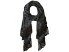 Rebecca Minkoff Subtle Mouline Muffler (mallard Blue/black/black) Scarves