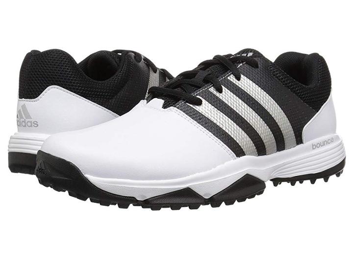 Adidas Golf 360 Traxion (footwear White/footwear White/core Black) Men's Golf Shoes