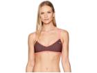 Speedo Mesh Top (deep Coral) Women's Swimwear