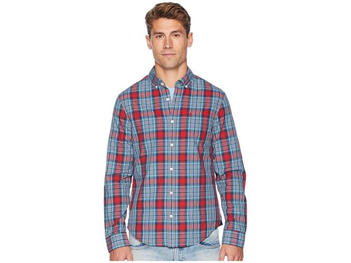 Original Penguin Long Sleeve P55 Jasper Plaid
