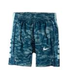 Nike Kids Dri-fit Vent All Over Print Short (toddler) (space Blue) Boy's Shorts