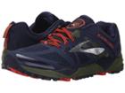 Brooks Cascadia 11 (peacoat/olive/torch) Men's Running Shoes