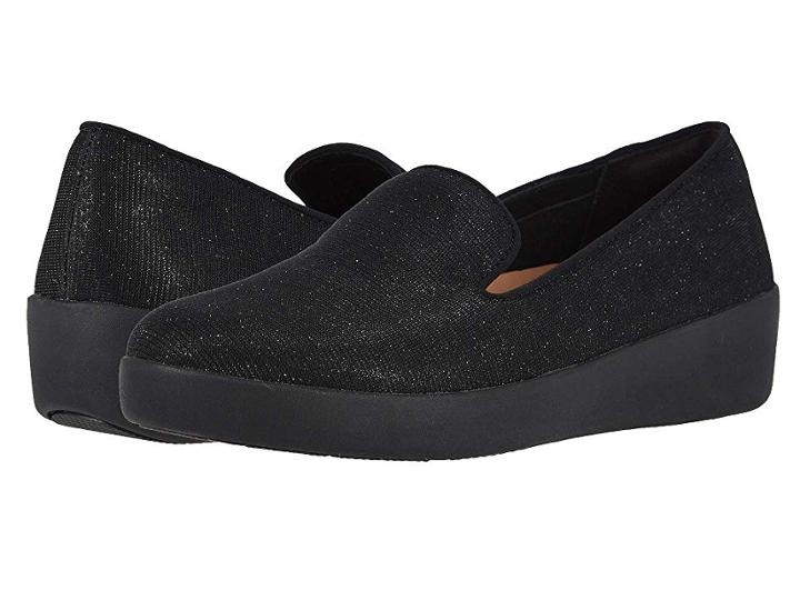 Fitflop Audrey Glitzy (black) Women's  Shoes