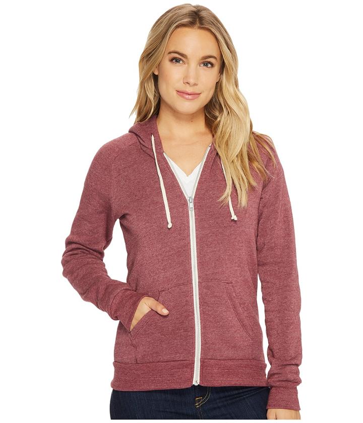 Alternative Adrian Hoodie (eco True Currant) Women's Sweatshirt