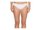 Tommy Bahama Pearl Hipster Bikini Bottom With Ring (white) Women's Swimwear