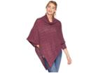 Aventura Clothing Chelsea Poncho (heathered Prune) Women's Sweater