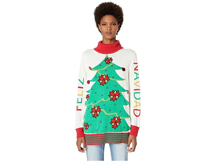 Whoopi Feliz Navidad Sweater (multi) Sweater