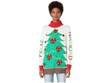 Whoopi Feliz Navidad Sweater (multi) Sweater