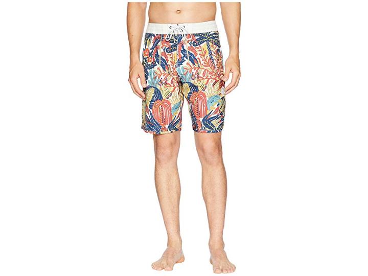 Vissla Tropical Maui Four-way Stretch Boardshorts 20 (vintage White) Men's Swimwear