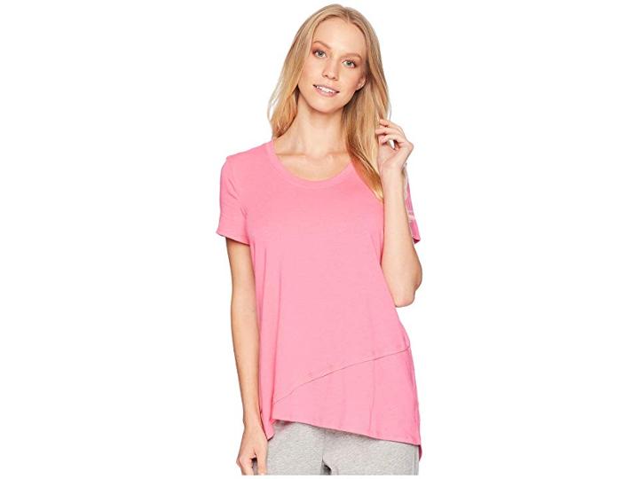 Jockey Short Sleeve Top (rose Quartz) Women's Pajama