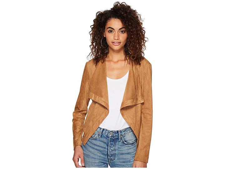 Bb Dakota Arly Faux Suede Jacket (whiskey) Women's Coat