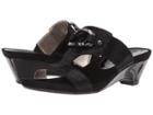 Anne Klein Teela (black Fabric) Women's Wedge Shoes