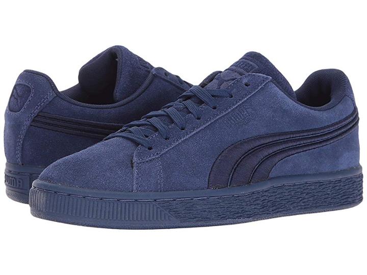 Puma Suede Classic Badge (twilight Blue) Men's Shoes