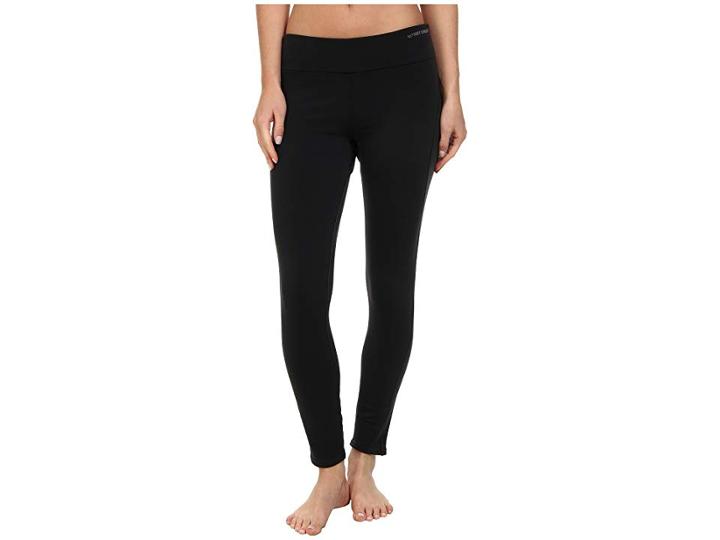 Hot Chillys Micro-elite Xt Tight (black/granite) Women's Casual Pants