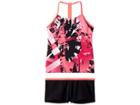 Nike Kids T-back Tankini Set (big Kids) (tropical Pink) Girl's Swimwear Sets