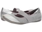 Nine West Kids Wilmah (little Kid/big Kid) (grey Jersey/silver Metallic) Girl's Shoes